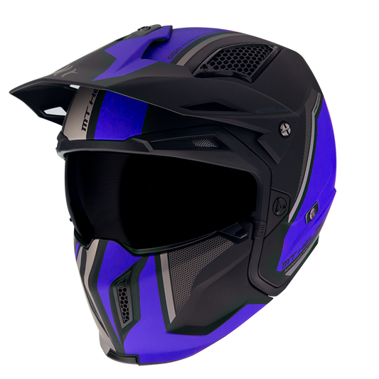 MT Helmets Streetfighter SV C7 Matt Blue