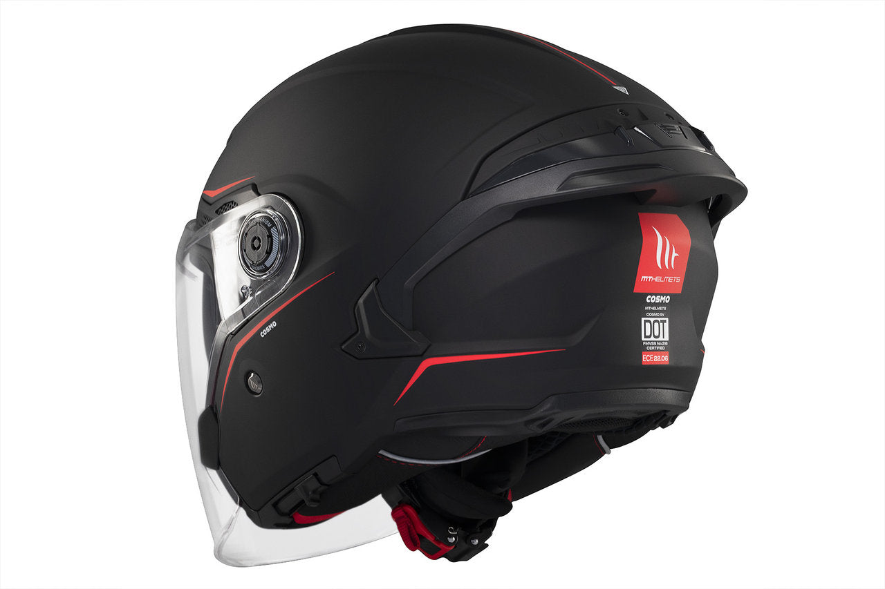 MT Helmets Cosmo SV A1 Matt Black