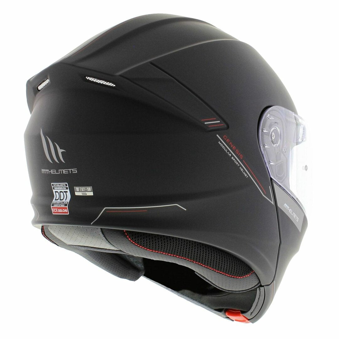 MT Helmets Genesis SV A1 Matt Black