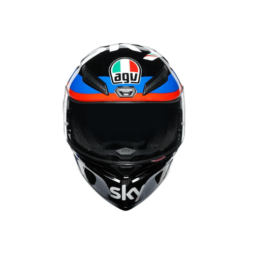 AGV K1 VR46 Sky Racing Team Black Red Helmet