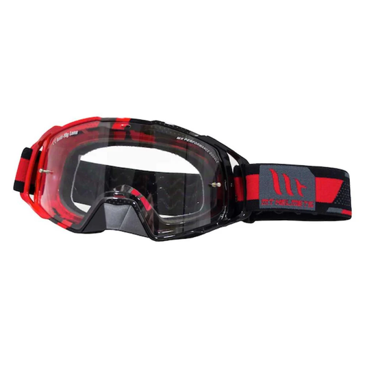 MT Helmet Goggles MX Evo life A5 Red