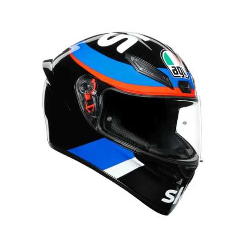 AGV K1 VR46 Sky Racing Team Black Red Helmet