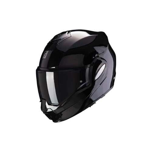 Scorpion EXO-Tech Evo Solid Glossy Black Helmet