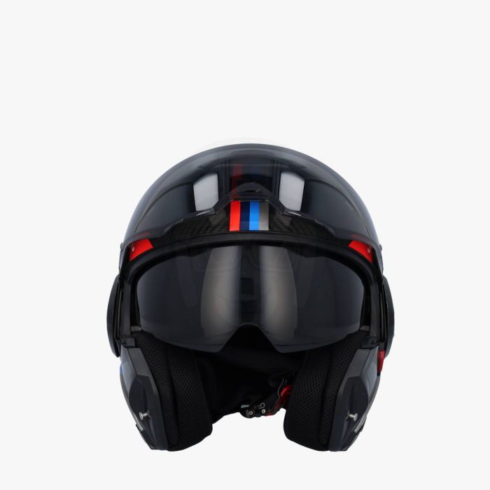 Scorpion EXO-Tech Evo Carbon Genus Glossy Black Blue Red